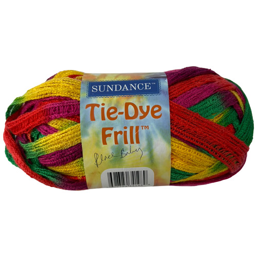 Sundance tie dye frill - tie-dye, ruffle